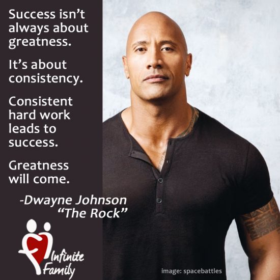 Dwayne Johnson shares the secret to his success - Upworthy